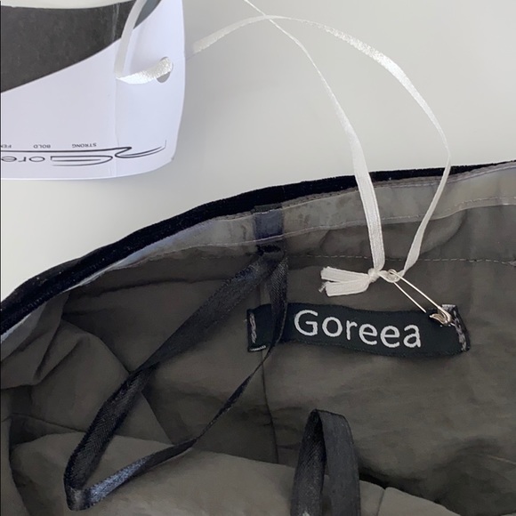 Grey & black strapless dress - Picture 3 of 4